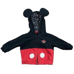 Disney Parks Infant Mickey Mouse Costume Hoodie - I Am Mickey 6 Months